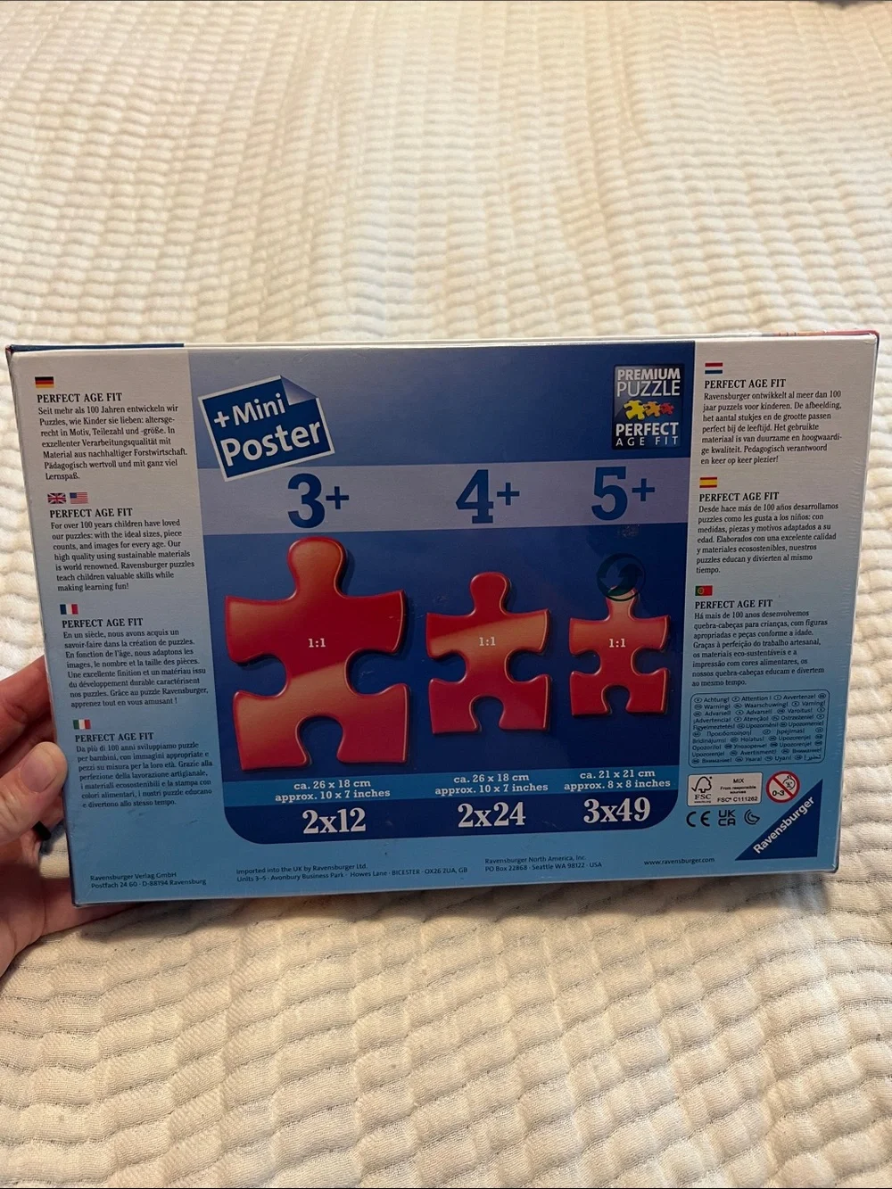 Ravensburger three vibrant